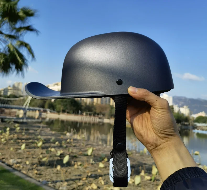 2021 Baseball Cap Helmet Motorcycle Vintage Retro Helmets Summer Open Face Scooter Cruiser Chopper Gangster DS Men Women Kid 2021 Baseball Cap Helmet Motorcycle Vintage Retro Helmets Summer Open Face Scooter Cruiser Chopper Gangster DS Men Women Kid