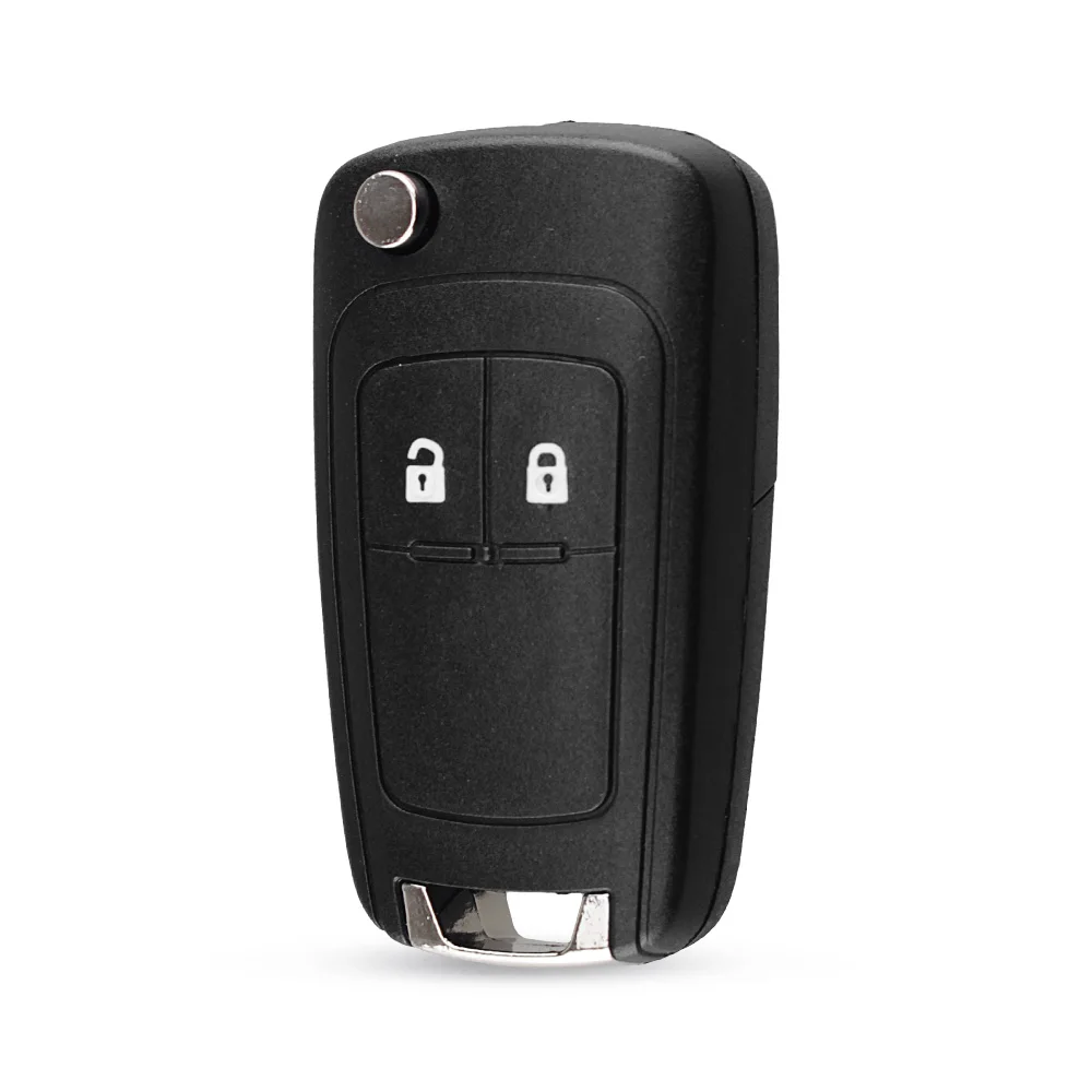2 button Original KEYYOU 2/3 кнопки брелок модифицированный Автомобильный ключ чехол для Chevrolet Cruze Lova Паруса Aveo для Opel Vauxhall Astra H J Corsa Insignia - Количество кнопок: 2 button Original