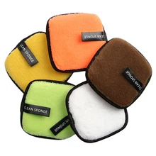 5 шт многоразовые подушечки для макияжа, салфетки для лица, средство для снятия макияжа, ватный диск, моющаяся Чистящая губка