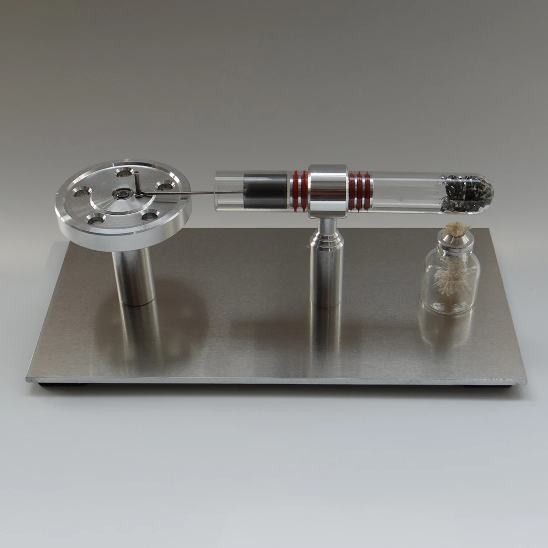 Mini Horizontal Type Single Cylinder Stirling Engine Model