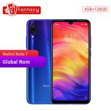 Global Rom Xiaomi Redmi Nota 7 4GB 128GB Snapdragon 660 Núcleo octa 48MP Câmera de 6.3 ''Tela FHD Telefone Móvel Da Gota Da Água QC 4.0(China)