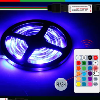 

RGB LED Strip 3m 4m Light Tape Waterproof Colorful TV Backlight Light Strip
