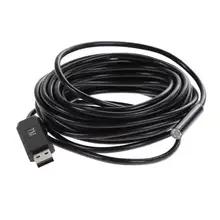 9 мм объектив 7 м USB эндоскоп Водонепроницаемый 6 светодиодный Бороскоп Труба инспекция видео Предотвращение затухания сигнала измерительный прибор
