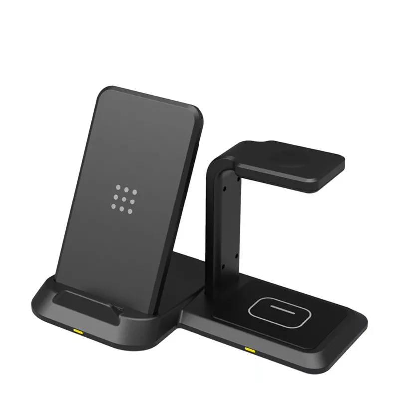 3 in 1 Fast Wireless Charger Stand for iPhone 12 11 XS 8 AirPods Pro