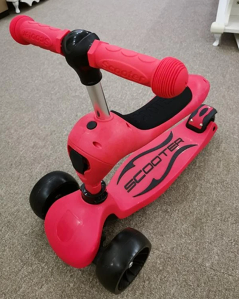 Children Scooter Kids Balance Bike JayCreer Child Kids Baby Kick Scooter & Balance Bike For Ages 24-72 Months
