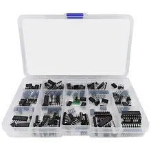 

150 Pcs Opamp Oscillator Timer Optocoupler IC Pwm IC Chip Assortment Operational Amplifier PC817 NE555 LM358 LM324 JRC4558