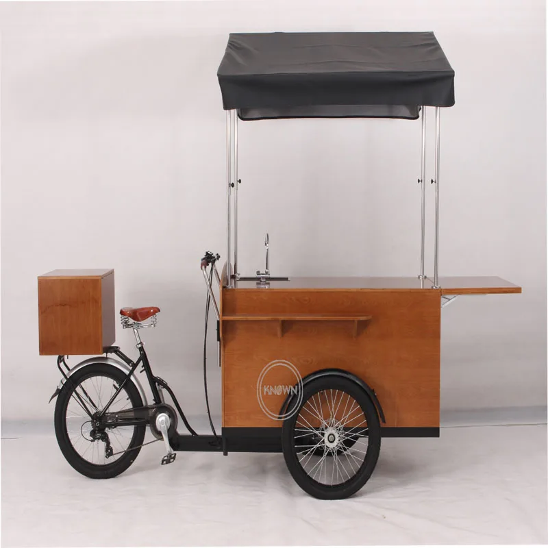 

Street Cargo Bike Mobile Vending Car with Sink Coffee Electric Tricycle for Sale Europe