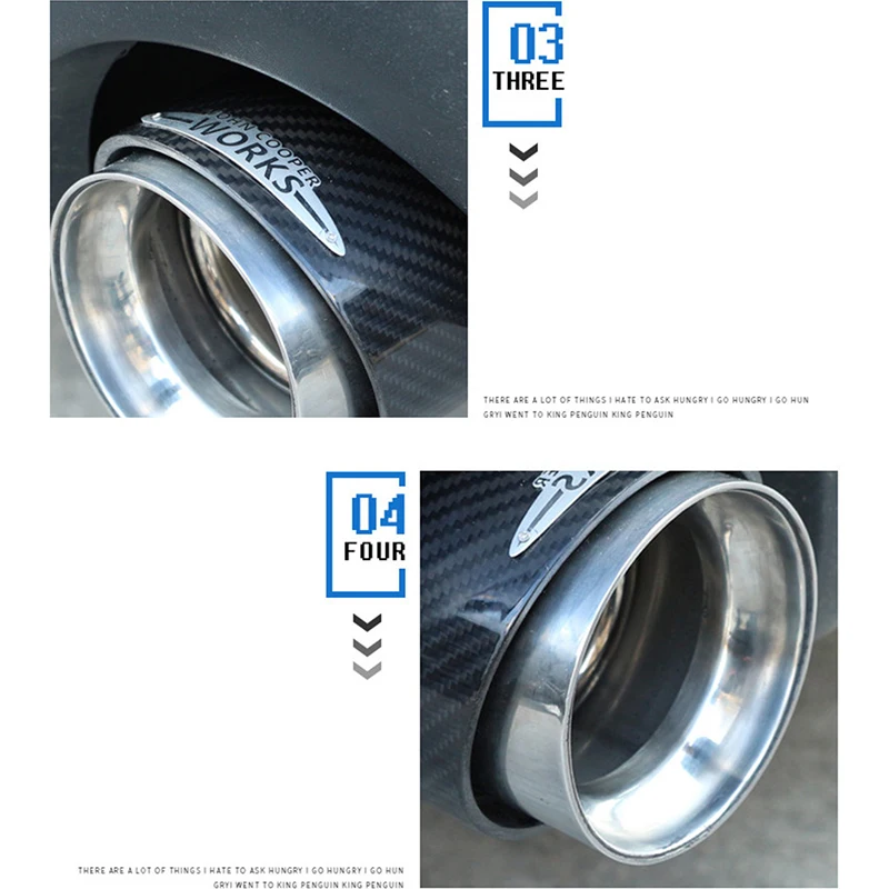 Top Quality For Mini Cooper F54 F55 F56 F57 R60 R61 F60 R55 R56 R57 R58 R59 S JCW Carbon Fiber