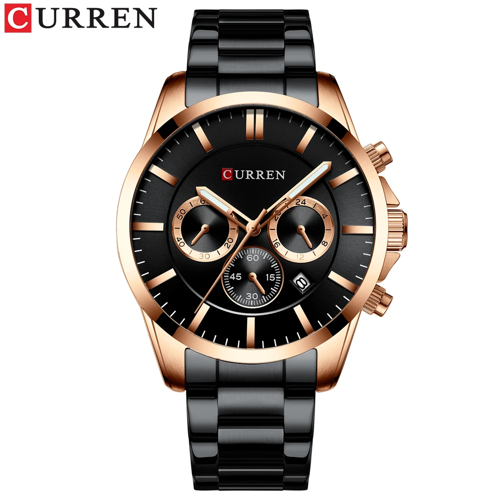 Relojes hombre Curren Новинка Топ бренд мужские роскошные часы модные повседневные