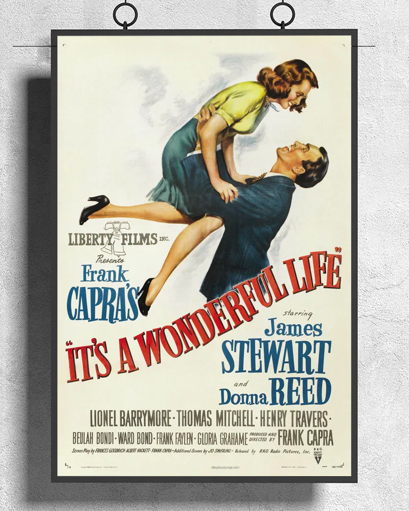 L070 IT Is A WONDERFUL LIFE Movie 1942 Christmas