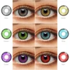 2pcs(1pair)  Lenses for Eyes Anime Cosplay Series Cosplay Color Contact Lenses Multicolored Lenses Eye Contacts Christmas Makeup ► Photo 3/6