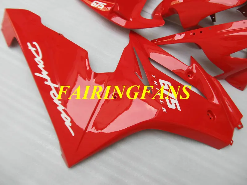 Инъекции Обтекатели на кузов для Triumph Daytona 675 06 07 09 DAYTONA 675 2006 2007 2008 горячий красный обтекатель комплект боди+ подарки DW05