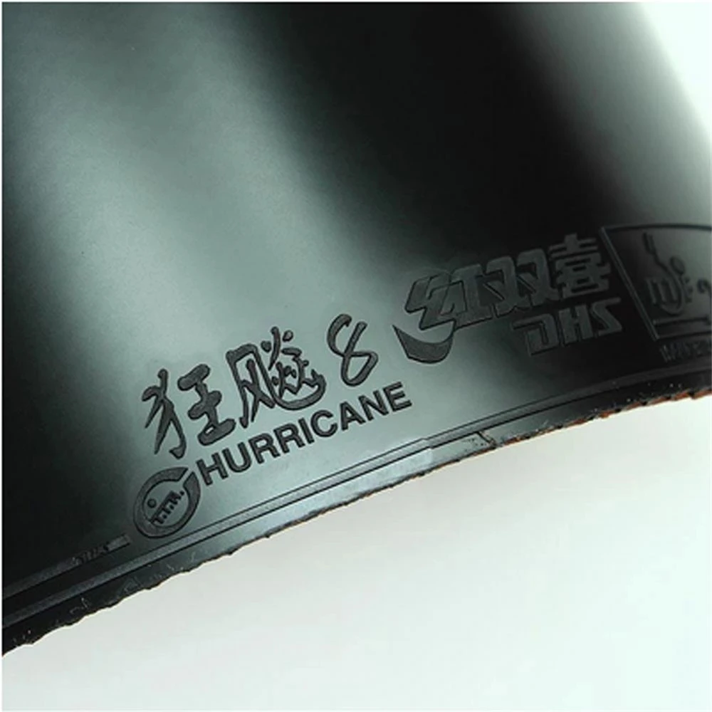 DHS Hurricane 8 pimples в настольном теннисе резиновая твердость 39/40 профессиональная