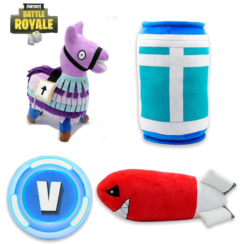 Fortnites Stuffed Toy Fortress Night Kids Plush Troll Stash Llama Toys Battle Royale Pillow Cushion Gift | Дом и сад