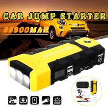 Многофункциональный блок питания 12 В автомобильный пусковой стартер power Bank Автомобильный Аккумулятор Booster пусковое устройство 800A портативное зарядное устройство