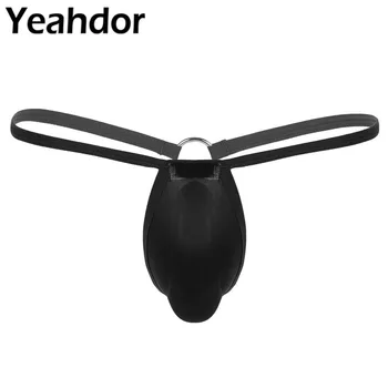 

Mens Low Rise Panties T-back O-ring U Shape Bulge Pouch Athletic Supporters Jockstraps G-string Thong Briefs Male Sexy Underwear