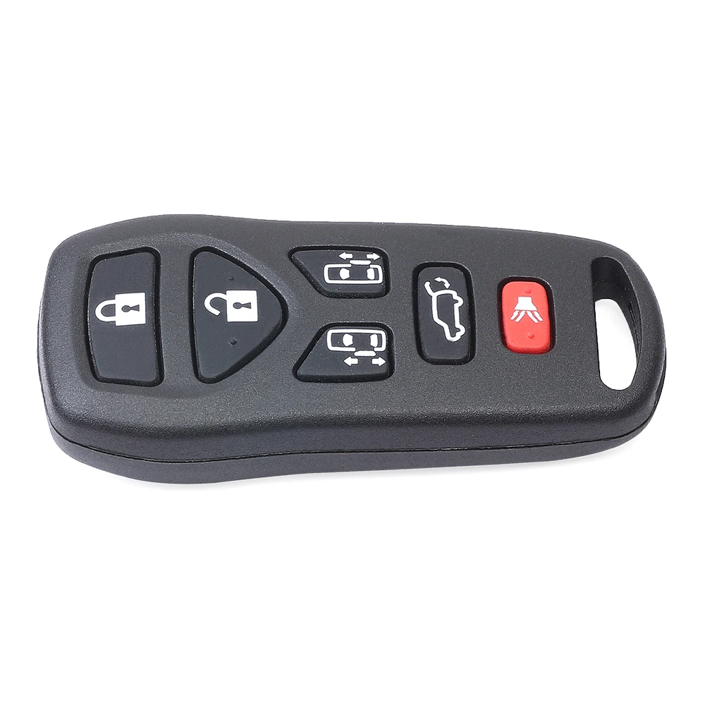 Keyecu 6 кнопки дистанционный ключ-брелок от машины для Nissan Quest 2004 2005 2006 2007 2008 2009, FCC, аддитивного цветового пространства(ID: KBRASTU51