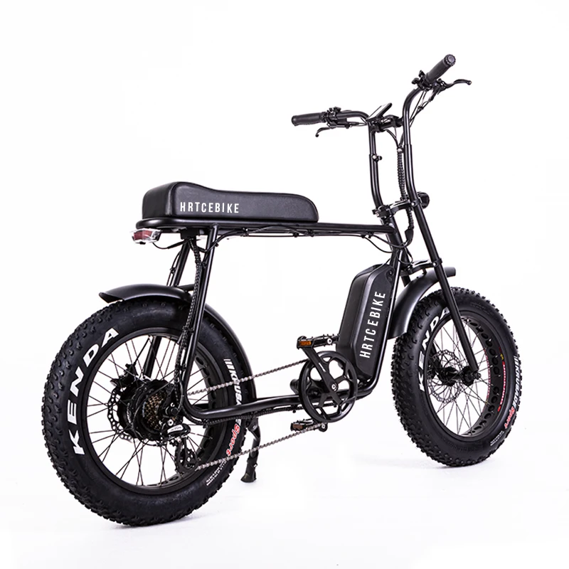 ATV 20 дюймов fat ebike 48V 1000w BAFANG мотор супер мощный Электрический Ebike Ретро дизайн 7