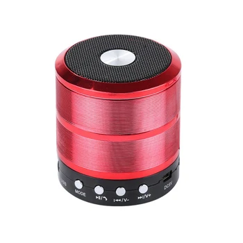 

wireless bluetooth speaker metal mini portable subwoof sound with Mic TF card FM radio AUX MP3 music play loudspeaker