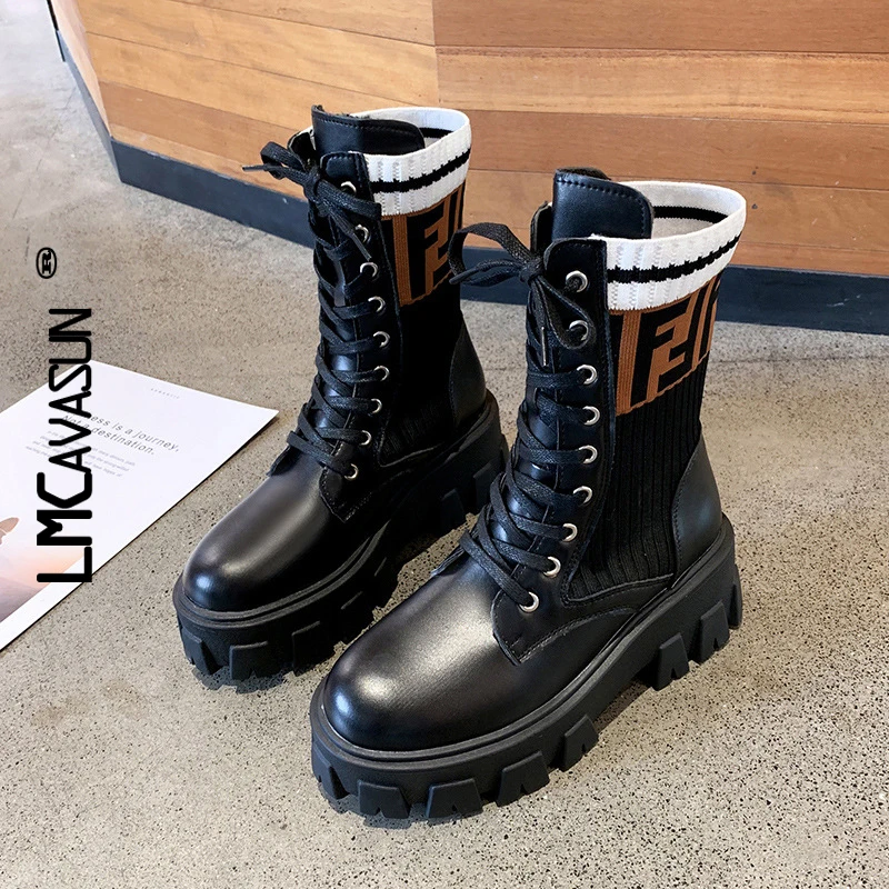 LMCAVASUN zapatos de mujer Ботинки женские mujer chaussures femme зимние ботинки женские botines mujer