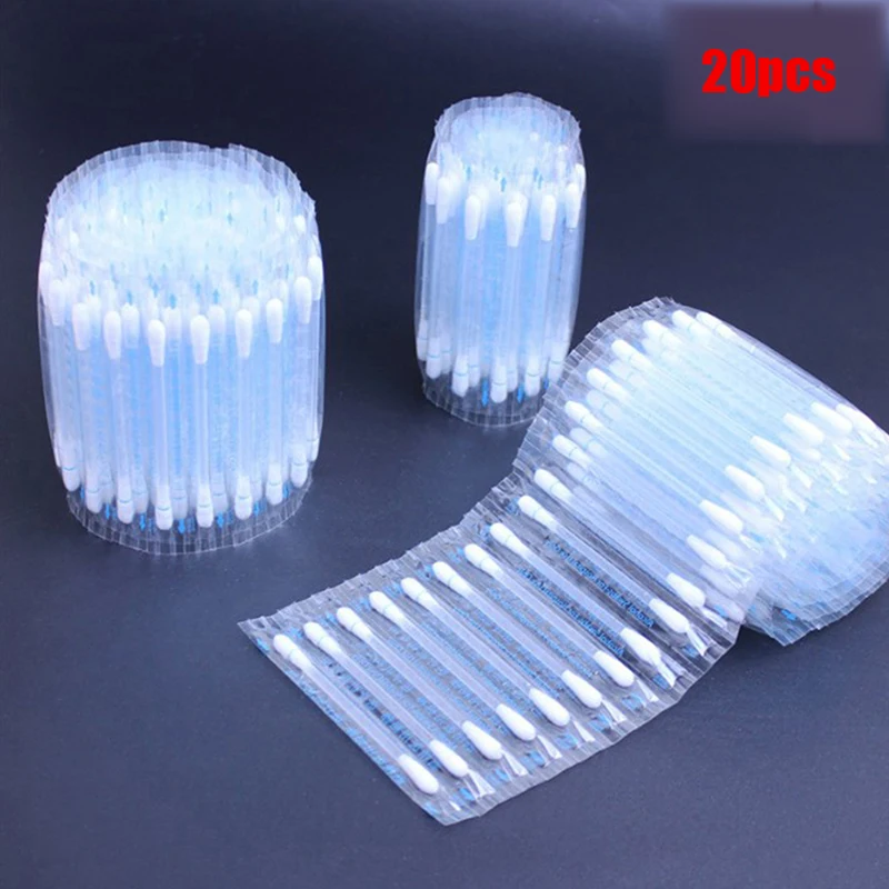 1Pack/20PCS Disposable Medical Alcohol Stick Disinfected Cotton Swab Outdoor Emergency Care Tool Aid Kit Wounds Clean | Безопасность и
