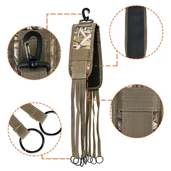 

Adjustable Hunting Oxford Cloth Bird Duck Strap Hanger Game Carrier Belt Holder 8 Loops Gun