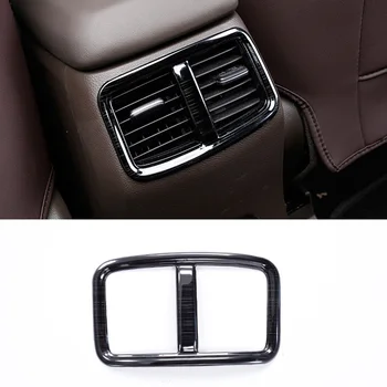 

Car Rear Exhaust Air Outlet Vent Bright Frame Sticker Interior Modification for KIA Sportage R SL 2018 Accessories CarStyling