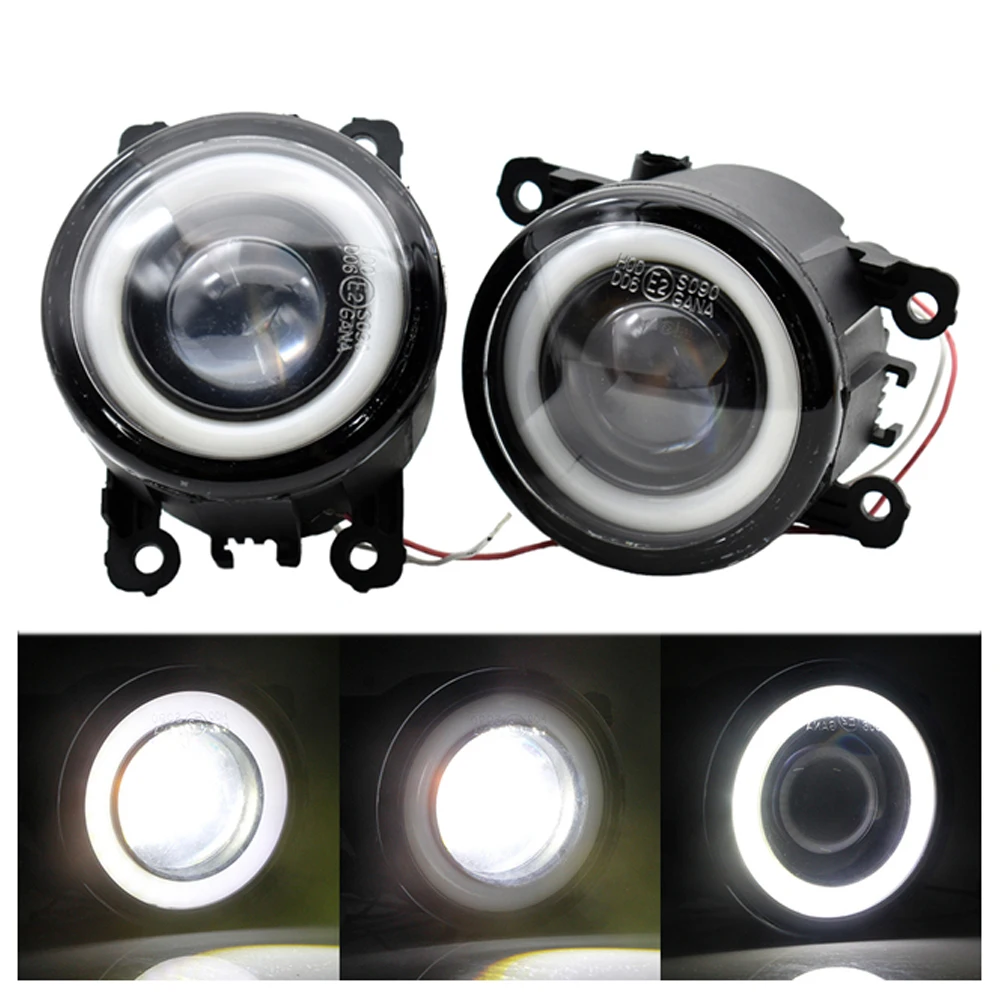 Auto Nebelscheinwerfer Angel Eye DRL Für OEM: 35500-62J00 35500-62J01  Nebelscheinwerfer 2-Farben Objektiv Tagfahrlicht 12V : : Auto &  Motorrad