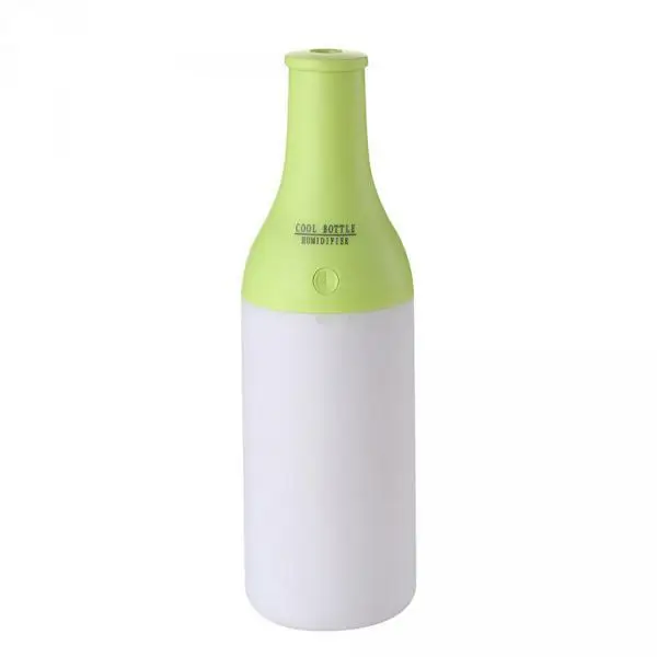 USB Water Bottle Mini Humidifier Office Air Diffuser Aroma Mist Maker Green