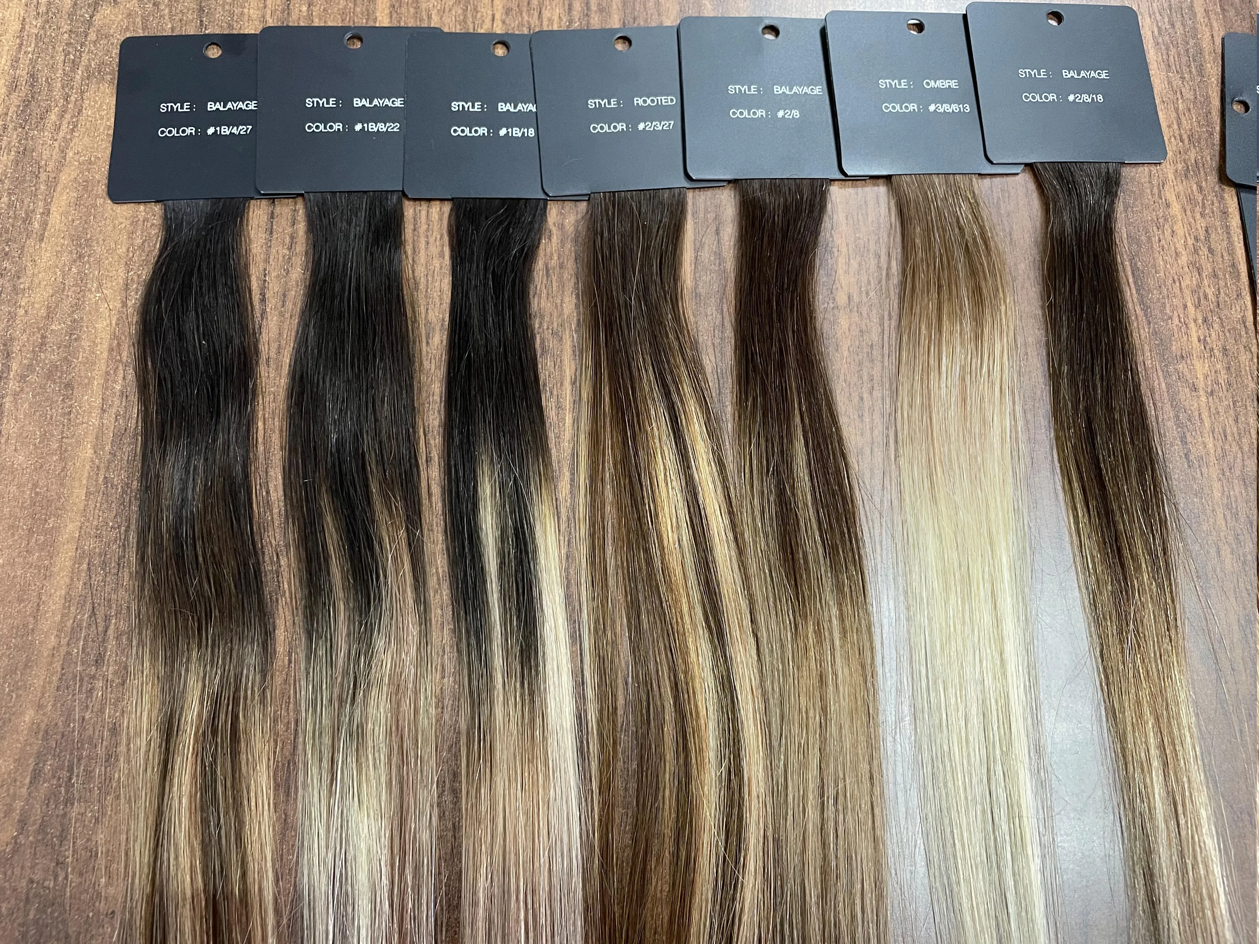 Full Shine Hair Color Rings For Customers