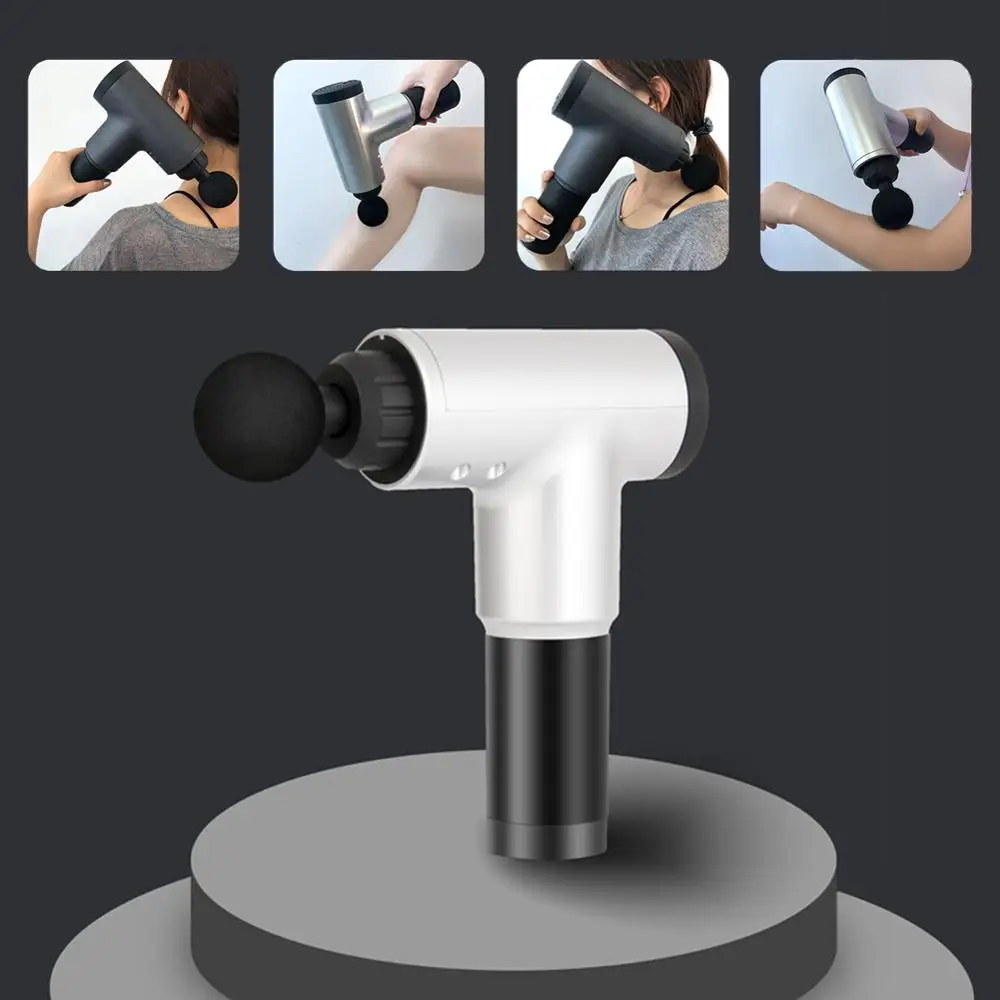 

Massage Gun Muscle Massager Mini Electric Muscle Fascia Massager Training Exercising Relaxation Fitness Relief Tool