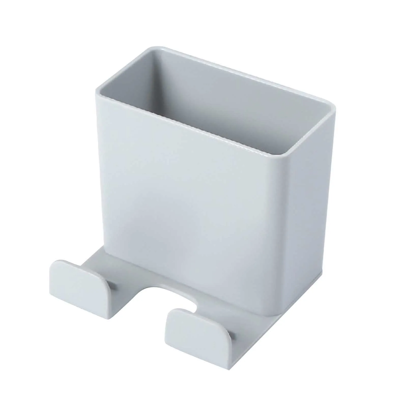 

Universal Wall Mount Charger Phone Holder Stand Remote Control Hanger Base Support Hook Hanging Storage Box Rack Home Organizer