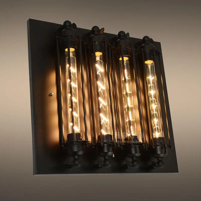 

Loft Vintage Wall Lamps American Industrial Wall Light Edison Light E27 Bedside Wall Fixtures Pendant lamp Home decoration lamp