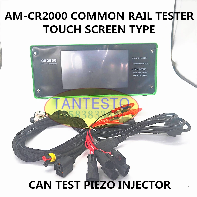 AM CR2000 сенсорный экран Type Crdi Common Rail дизельный топливный пьезоинжектор тестер для