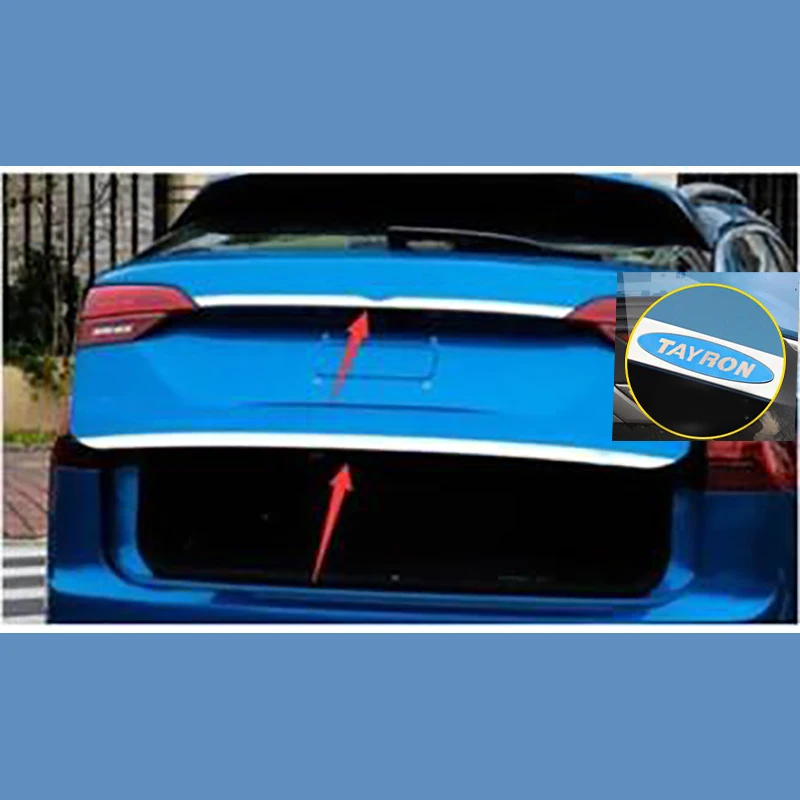 Для Volkswagen TAYRON украшения багажника яркий хвост двери яркий хвост аксессуары