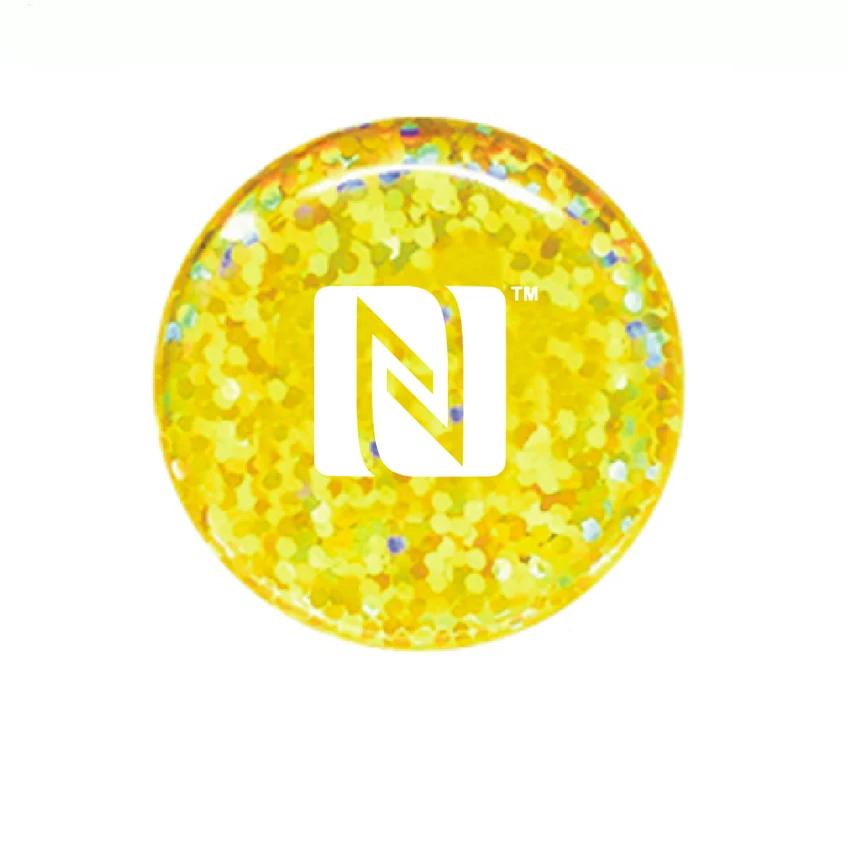 Наклейка NFC фотоэтикетка водонепроницаемая эпоксидная наклейка для обмена