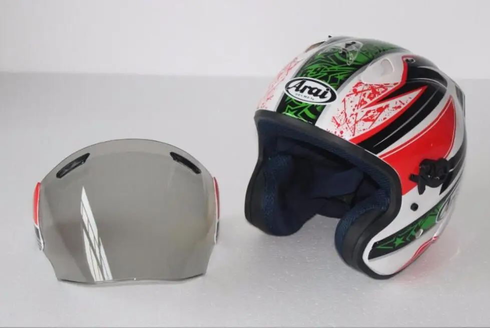 For Arai dual-use skull motorcycle helmet Capacete Casco Novelty retro helmet motorcycle outdoor helmet size s-xxl