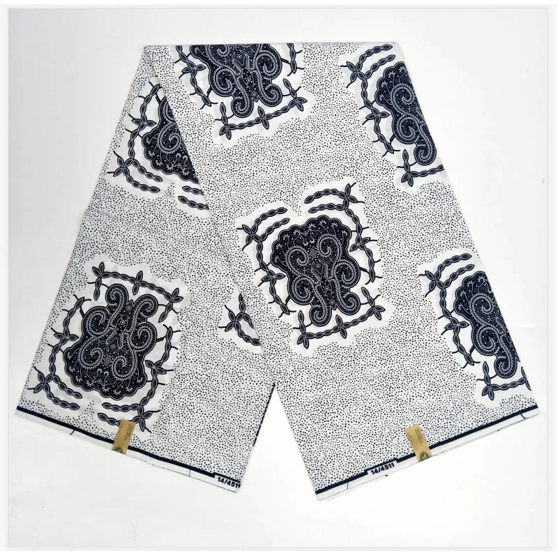 pagne высокого качества батик Вощеная африканская с принтом в ткань поплин голландский блок хлопок 6 ярдов женщина платье ткань V-L 739