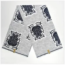 pagne высокого качества батик Вощеная африканская с принтом в ткань поплин голландский блок хлопок 6 ярдов женщина платье ткань V-L 739