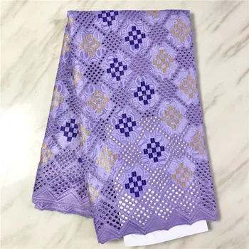 

Bazin Riche Getzner Fabric African Lace Fabric 2020 High Quality Brode Cotton Nigerian Lace Fabrics For Dress