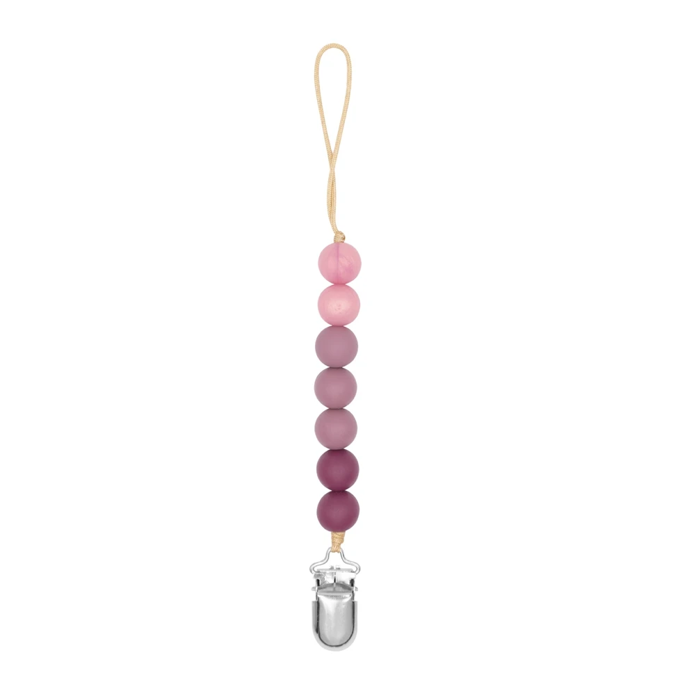 Baby Care Universal Holder Leash For Pacifiers Nipples Clip Chain Infant Child Soother Beaded Wooden Chains Teethers