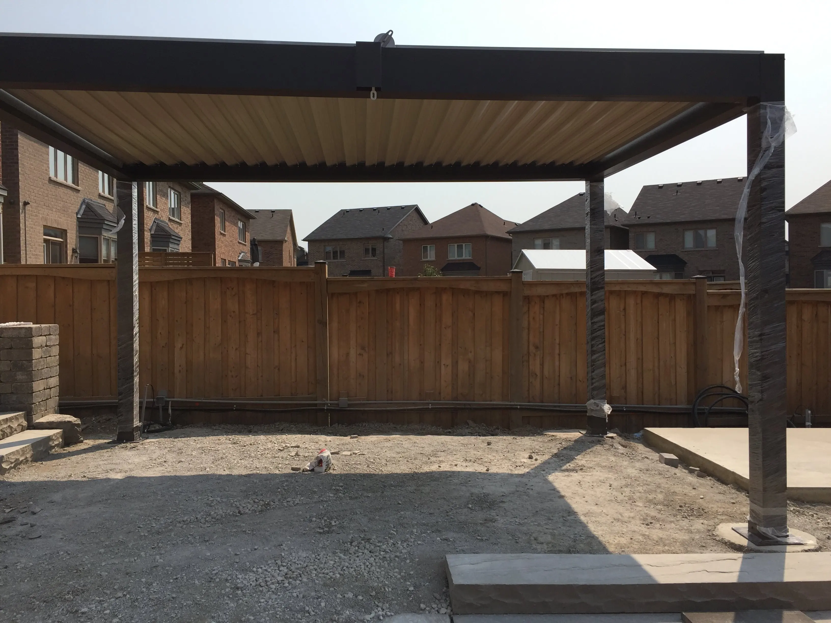 New Design Outdoor Pergola Waterproof Aluminum Pergola for Garden