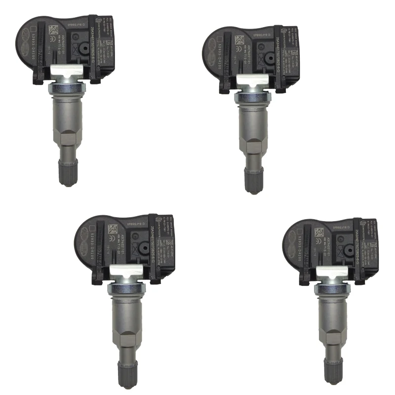 4PCS 52933-D4100 Auto Parts Tire Pressure Sensor TPMS For 15-2022 Hyundai ELANTRA I30 FASTBACK KIA OPTIMA NIRO 52933D4100 | Автомобили и