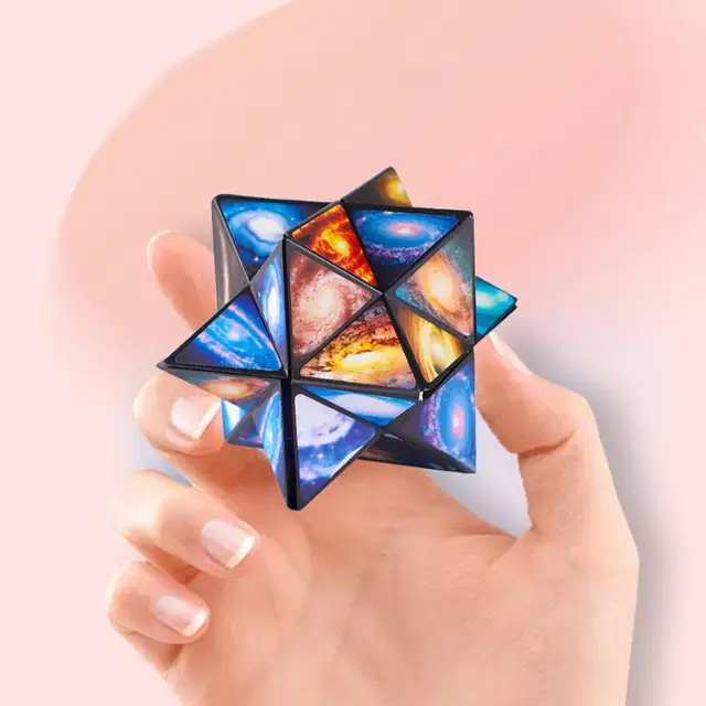 Cubo Rubik Magico Magnetico 72 Formas Ingenio Antiestres 3d