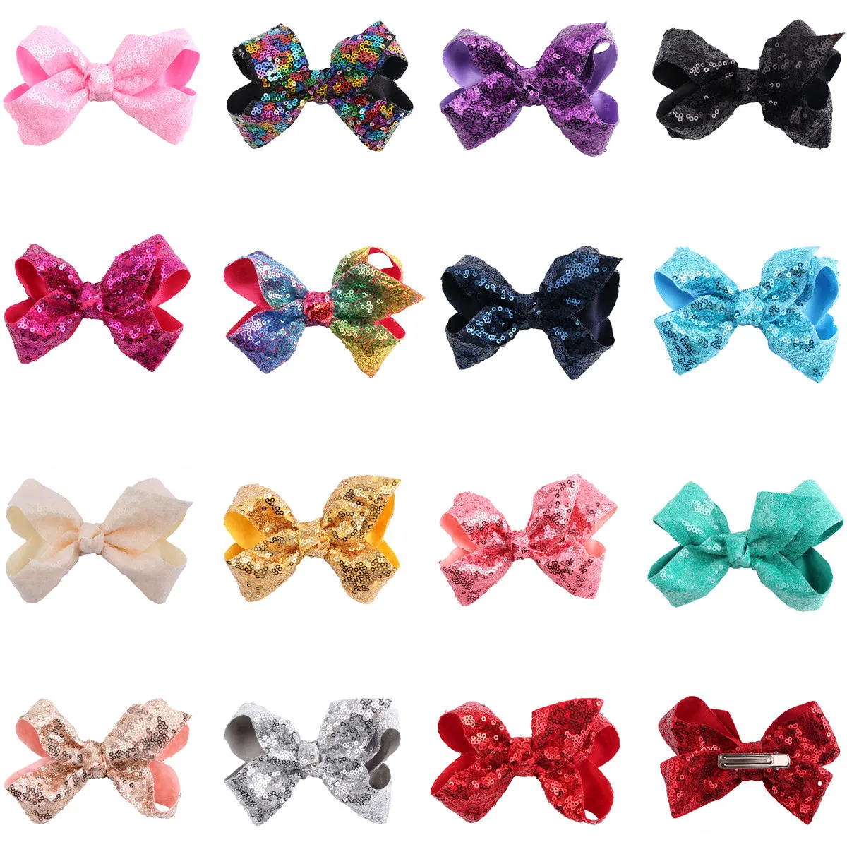 Поставка товаров, аксессуары для одежды, стиль, Европа и Америка, JOJO, блестки, большой бант, для девочек, детские заколки, повязка на голову