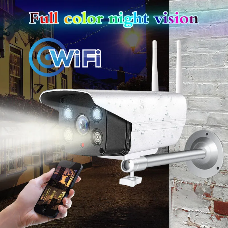 HD 1080P 720P Wifi Color Night Vision Motion Detection CCTV Camera Two Way Audio