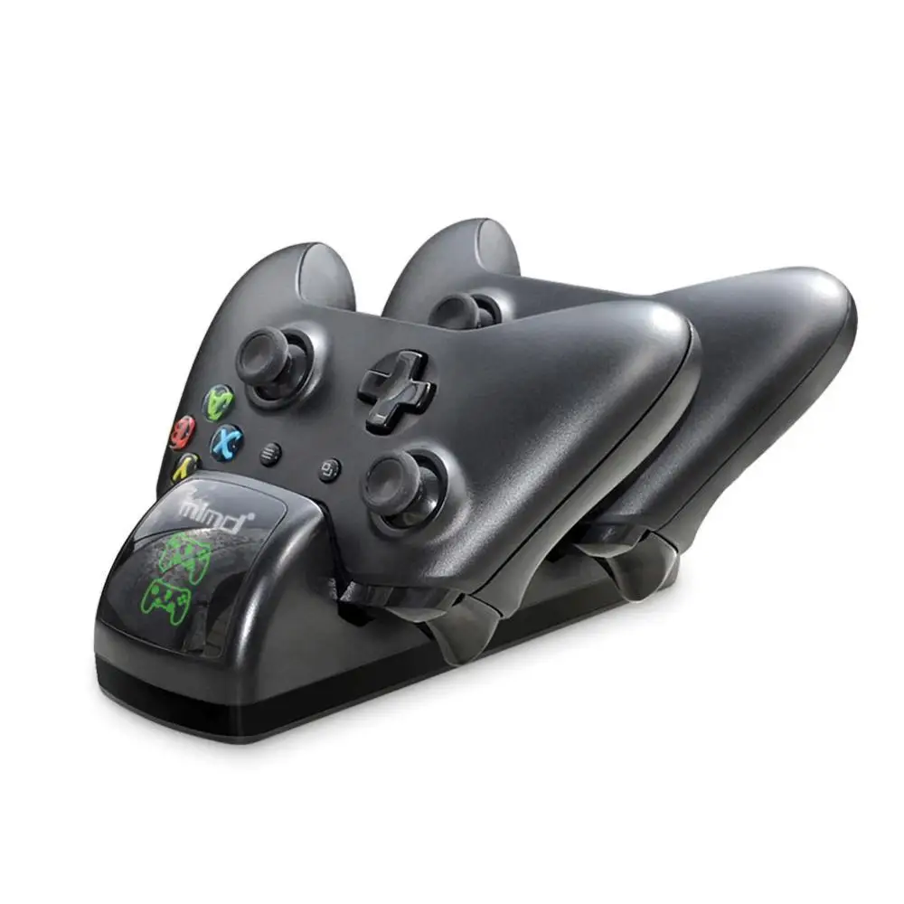 

Dual Controller Charger for Xbox One/One S/One X Charging Status Display Screen Charge Station Dock+2 Rechargeable Battery Pack