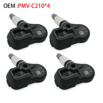 

4Pcs 433Mhz 42607-02031 TPMS Tire Pressure Monitor Sensor For Toyota Alphard Auris Avens Avensis Lexus ES GS GX LC LS PMV-C210