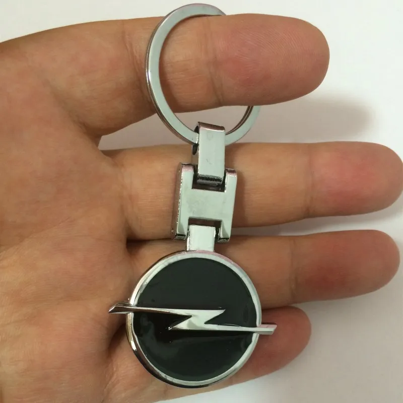 

Metal H Buckle Car Logo Emblem Keychain Keyring Auto Key Chain Ring Fob Hanging Pendant For Opel CNYOWO