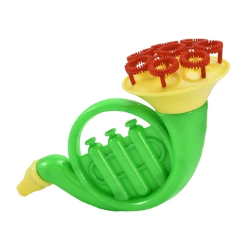 

Instrument Shape Portable Bubble Blowing Toy Type Random Camping Multi Head Play Kids Prop Soap Water Funny Interactive Training